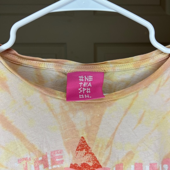 REVOLVE X One Teaspoon Starship Sunset Tie Dye Tee in Peach - Picture 10 of 11